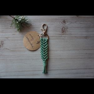 Macrame keychain